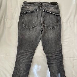 Express Denim Perfect Stretch Ankle High Rise - Black